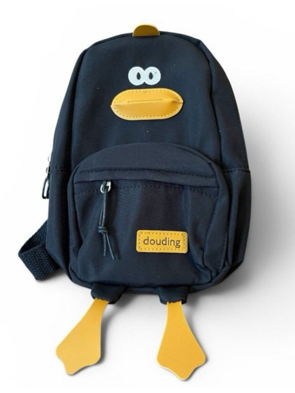 Childrens Mini Cute Duck Backpack Travel Bag Adjustable Straps New Dangling Feet